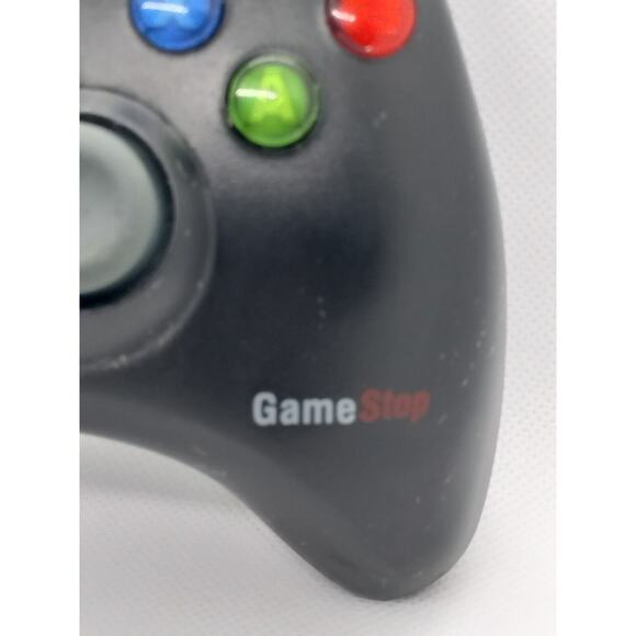 Microsoft XBOX 360 Gamestop Wired Game Controller - Black - Picture 5 of 7